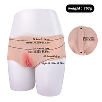 Transvestite silicone pants