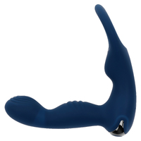 Zero Tolerance BY ALL MEANS Blue 13.4 cm USB Rechargeable Prostate Massager with Cock Ring