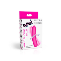 BANG! Tapered Flexible Silicone Bullet - Pink BANG! Tapered Flexible Silicone Bullet - Pink