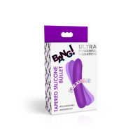 BANG! Tapered Flexible Silicone Bullet - purple BANG! Tapered Flexible Silicone Bullet - purple