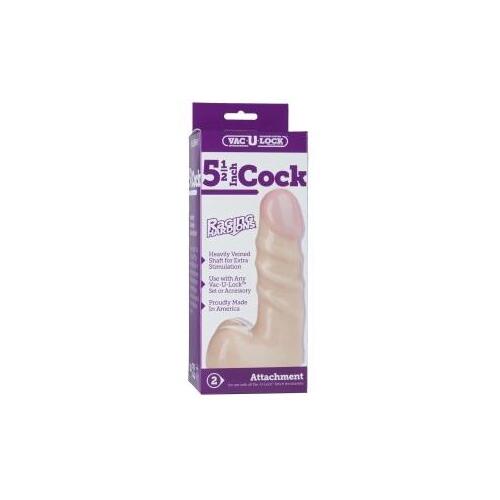 Vac-U-Lock Attachment - Raging Hard-On Cock 5.5"