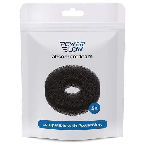 PowerBlow Absorbent Foam x5