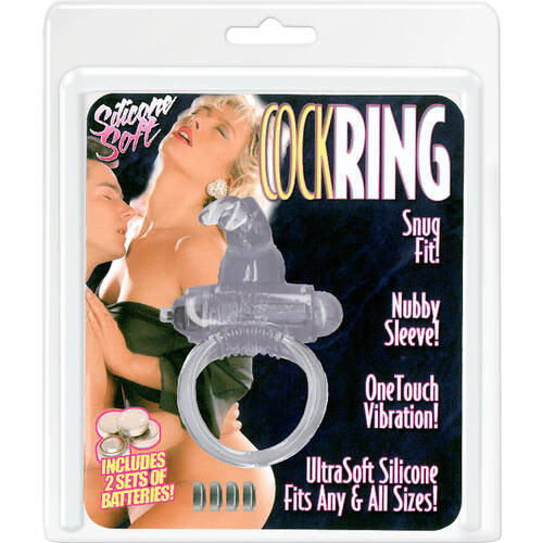 Ultra Soft Vibrating Cock Ring