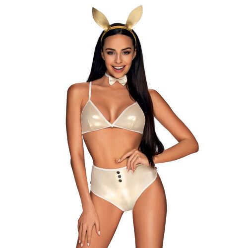 Neo Goldes Bunny 4 Pc Set L/XL