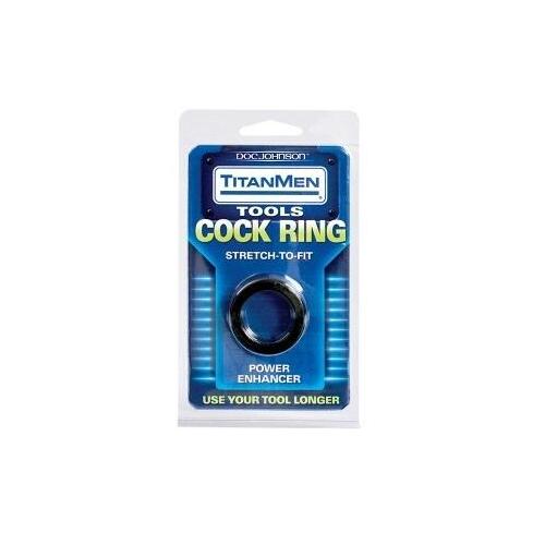 TitanMen Tools - Cock Ring Black