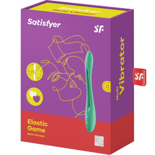 Elastic Game Flexible Vibrator