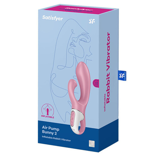 Satisfyer Air Pump Bunny 2 Light Red