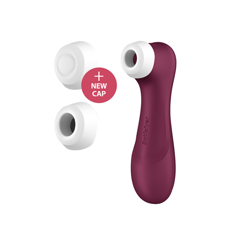 Satisfyer Pro 2 G3 Liquid Vibration Connect App Wine Red