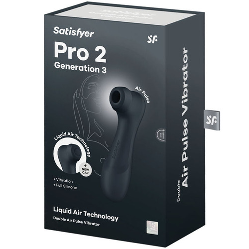 Satisfyer Pro 2 G3 Liquid Vibration Dark Grey