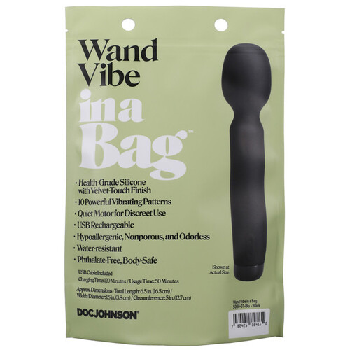 Wand Vibe In A Bag Black