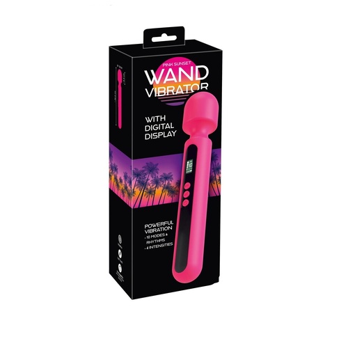 Pink Sunset Wand Vibrator