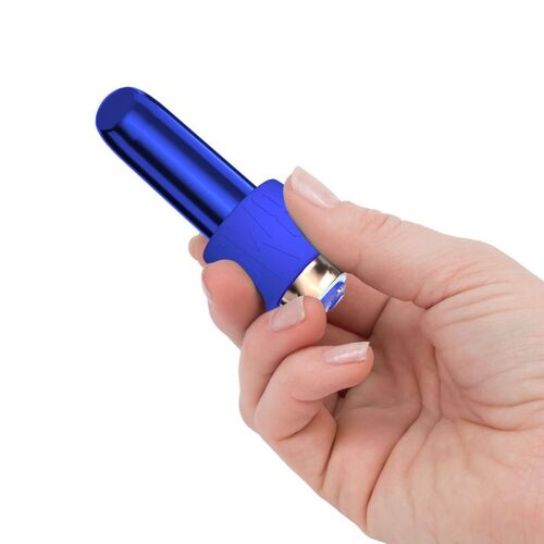 Maximum Comfy Cuff Rechargeable Bullet Blue 