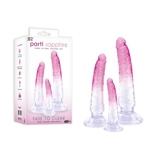 PARTI SAPPHIRE 3 IN 1 DONG KIT - PINK