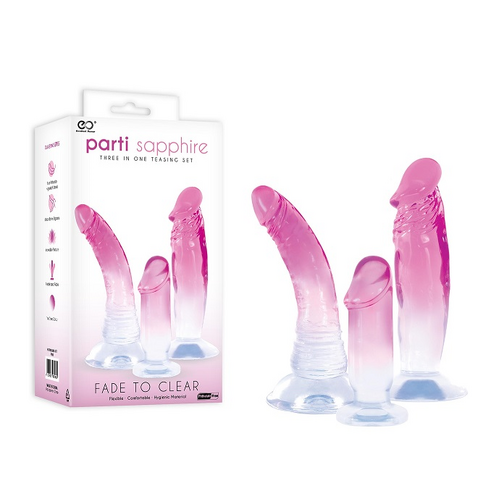 PARTI SAPPHIRE  DONG 3 IN 1  KIT - PINK