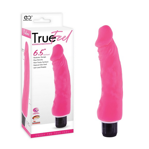 TRUE FEEL PINK 6.5 REALISTIC VIBRATOR