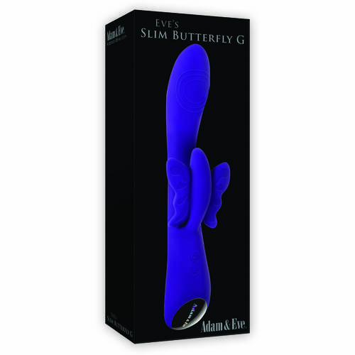 8"  Slim Butterfly  Rabbit Vibrator