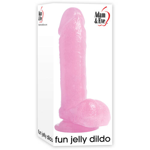 6.5" Pink Jelly Cock