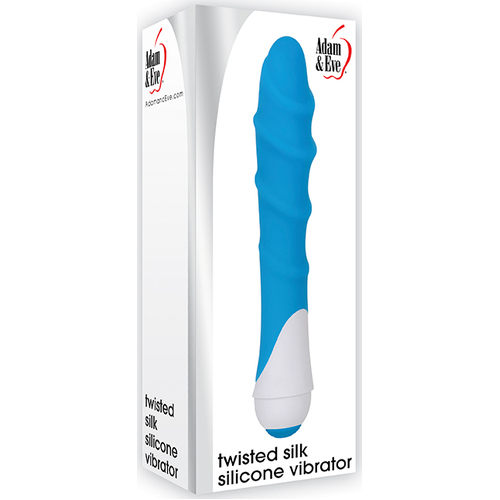 Twisted Silk Silicone Vibrator