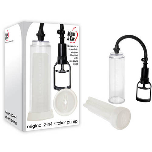 8.5" Original 2-in-1 Penis Pump