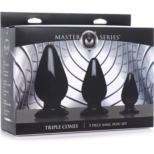 Triple Cones Anal Training Kit