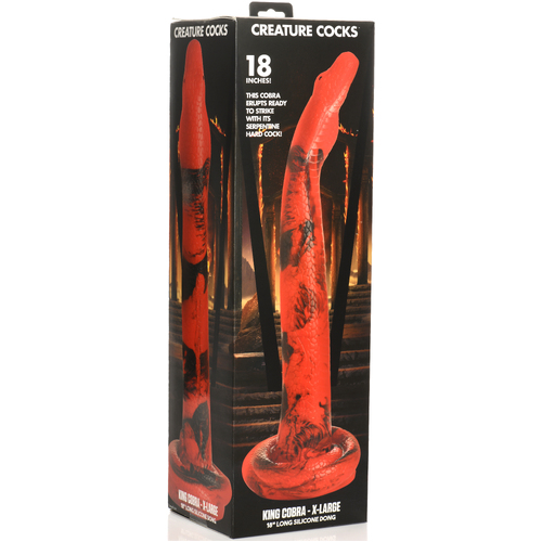 14" King Cobra Silicone Dong