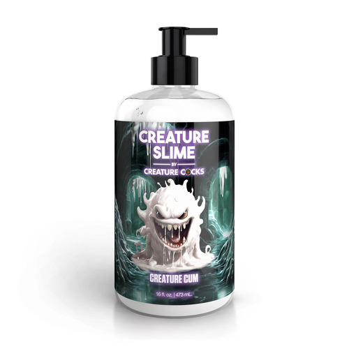 Creature Slime by Creature Cocks - Creature Cum Cum Lubricant - 473 ml Pump Bottle