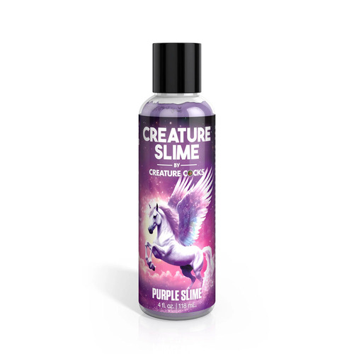 Creature Slime by Creature Cocks - Purple Slime Purple Water Based Lubricant - 118 ml Bottle