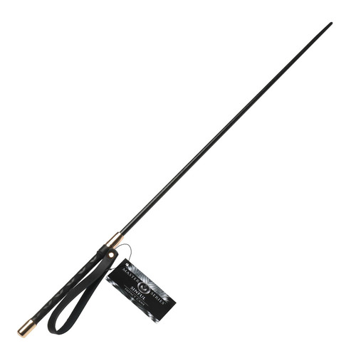 Master Series Sinful Impact Cane Black Plastic Cane Whip