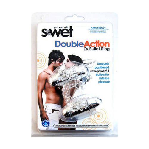 Double Action Vibrating Cock Ring