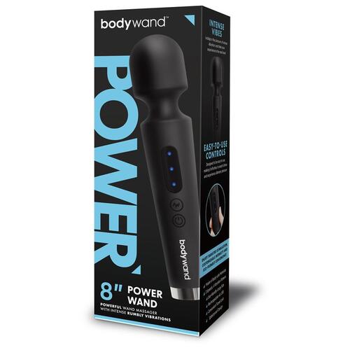 Bodywand 8 in. Power Wand Black