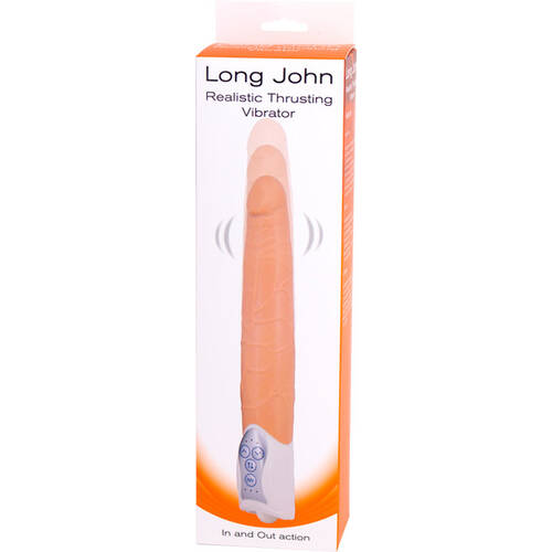 Long John Thrusting Vibrator