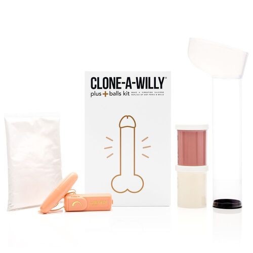 Clone a Willy Plus Balls Kit Medium Skin Tone