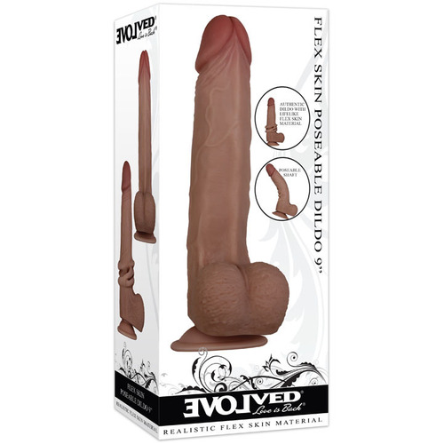 9" Poseable Realistic Cock