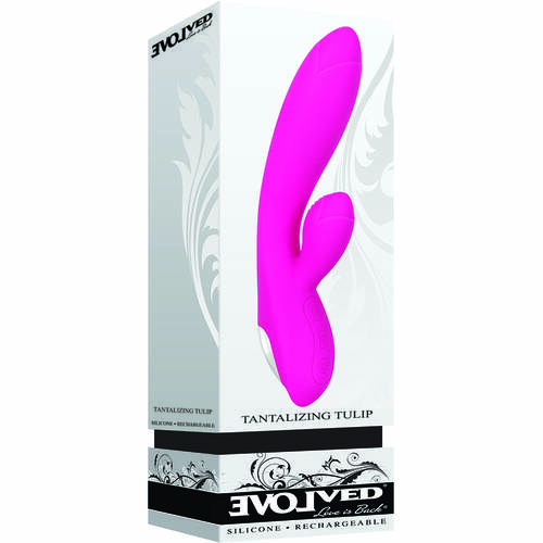 8" Tantalizing Tulip Rabbit Vibrator