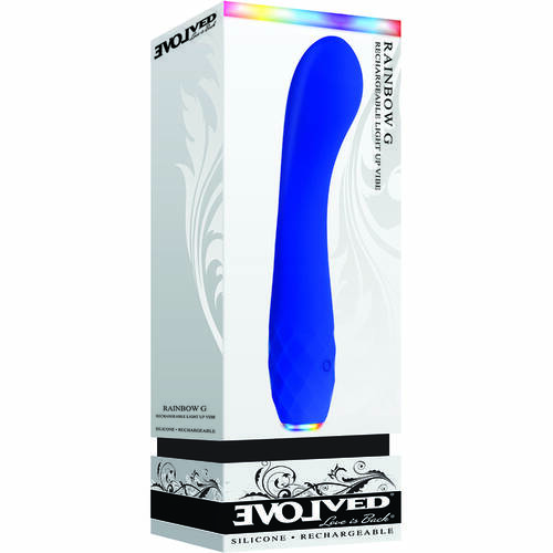 8" Rainbow G.. G-Spot Vibrator