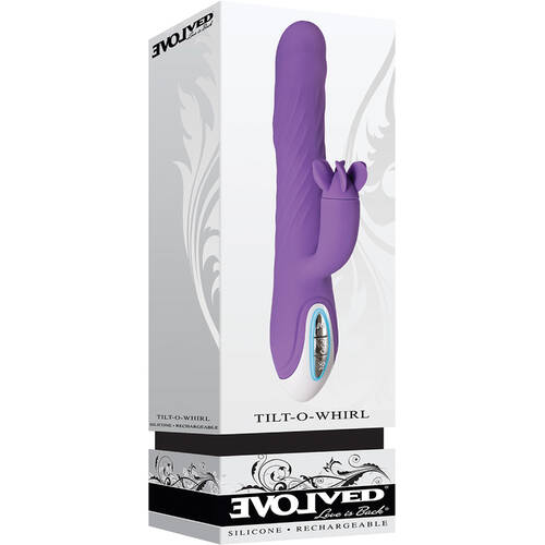 9" Tilt O Whirl Rabbit Vibrator