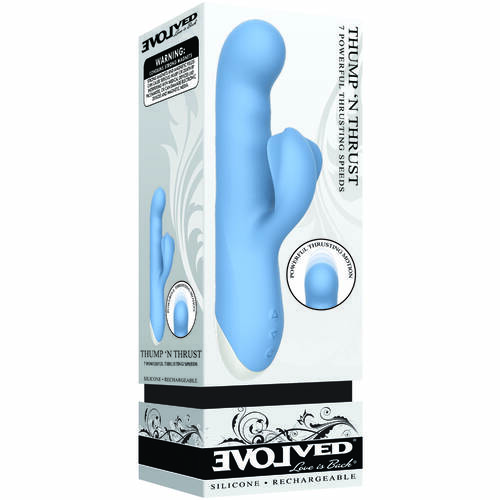 9" Thump N Thrust Rabbit Vibrator