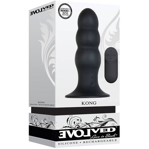 Kong Large Vibrating Butt Plug