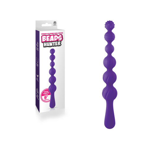 Beads Hunter - Purple Purple 22.9 cm Anal Beads