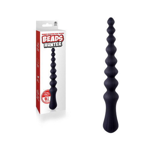 Beads Hunter - Black Black 24.1 cm Anal Beads