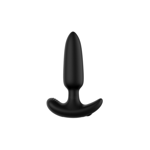 Pointed Vibrating Plug - Black