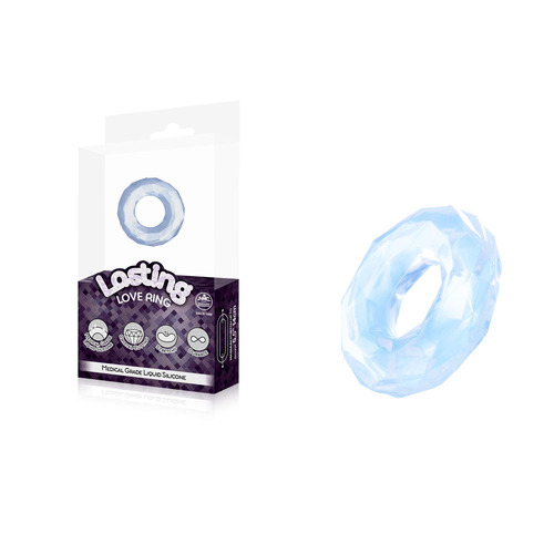 Lasting Love Ring - Clear Clear Cock Ring