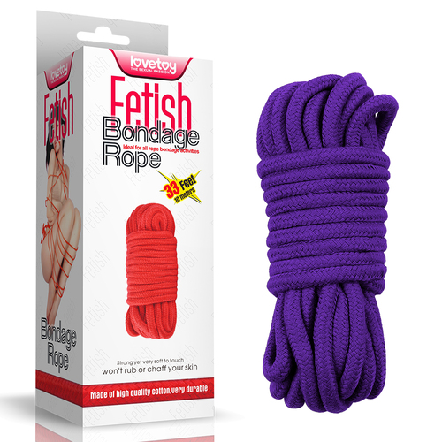 Fetish Bondage Rope Purple