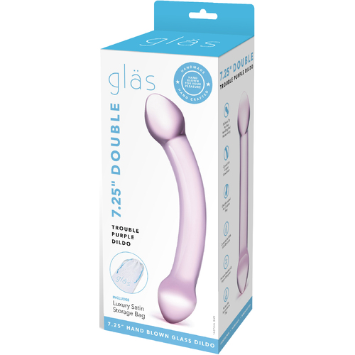 Double Trouble Purple Dildo