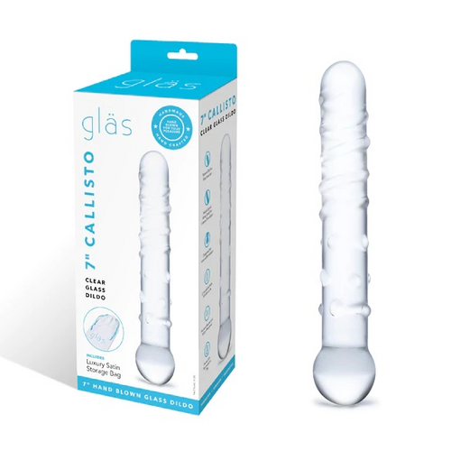 Callisto Clear Glass Dildo