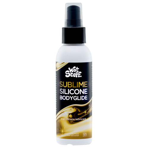 Wet Stuff Sublime - 125g Pump Top Anal Silicone Lubricant - 125 gram Pump Bottle