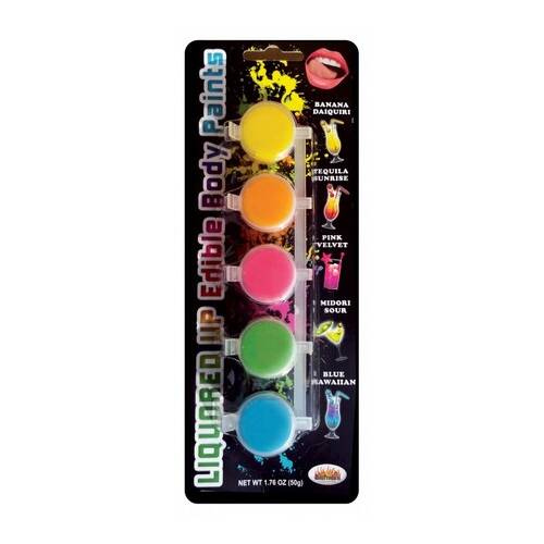 Liquored Up Edible Body Paints