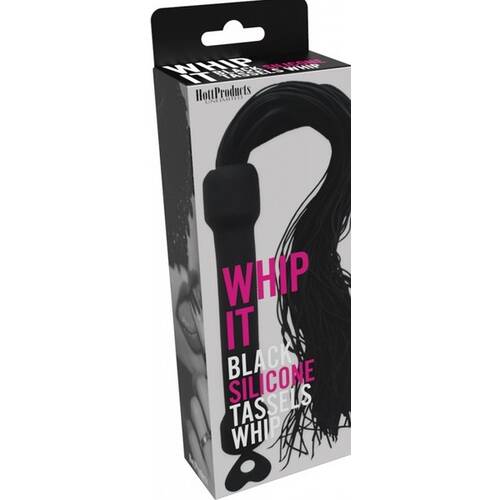 Whip It! Black Tassel Whip (Black)