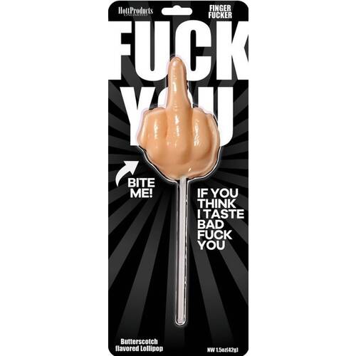 Fuck You Finger Fucker Lollipop