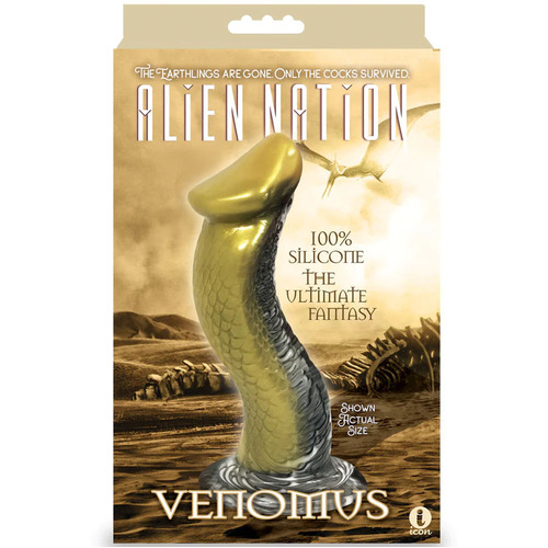 9" Venomous Snake Dildo